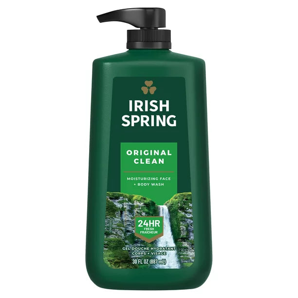 Irish Spring Body Wash for Men, Original Clean (30 fl. oz., 2 pk.)