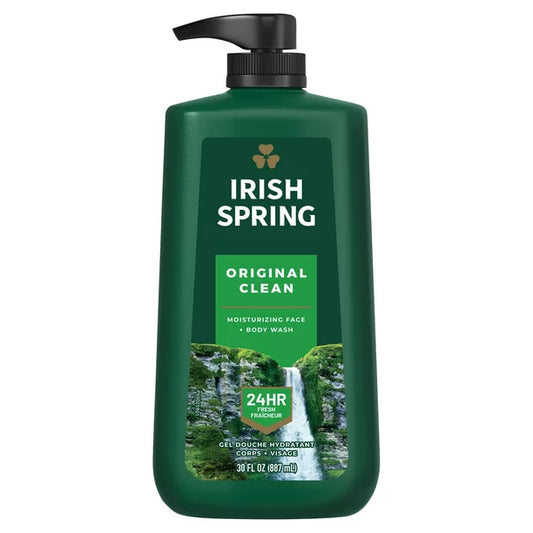 Irish Spring Body Wash for Men, Original Clean (30 fl. oz., 2 pk.)