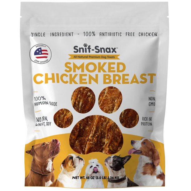 Snif-Snax Smoked Chicken Breast Dog Treats (3 lb.)