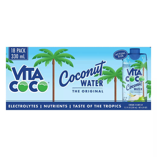 Vita Coco Coconut Water, 18 ct./330 ml.