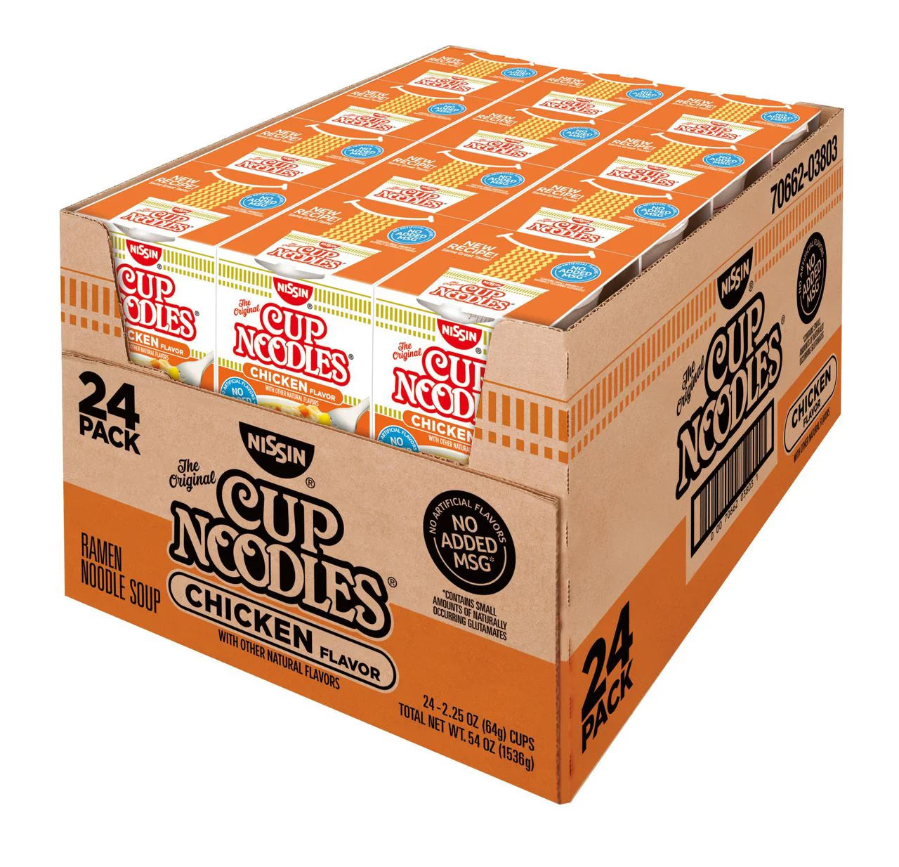 Nissin Cup Noodles Chicken Flavor Soup, 24 pk./2.25 oz.