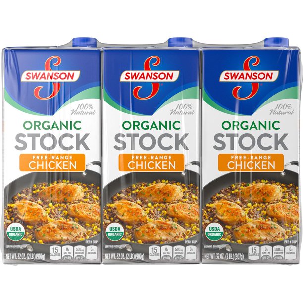 Swanson Chicken Stock (32 oz., 3 pk.)