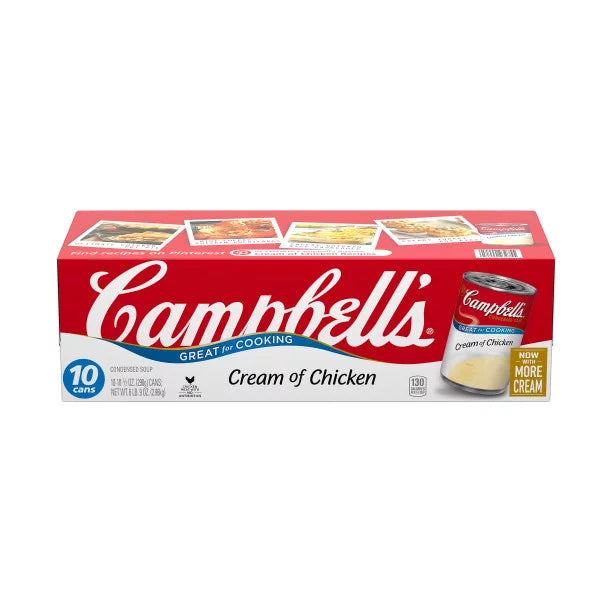 Campbell's Condensed Cream of Chicken Soup (10.5 oz., 8 pk.)