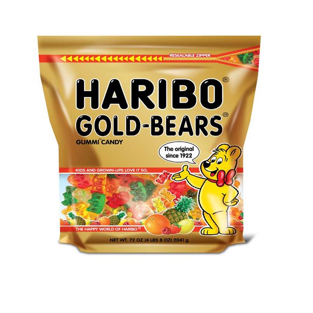 Haribo Gold-Bears Gummi Bear Candy (72 oz.)