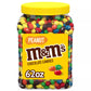 M&M'S Chocolate Candy Bulk Jar, Peanut Milk Chocolate Candy, 62 oz