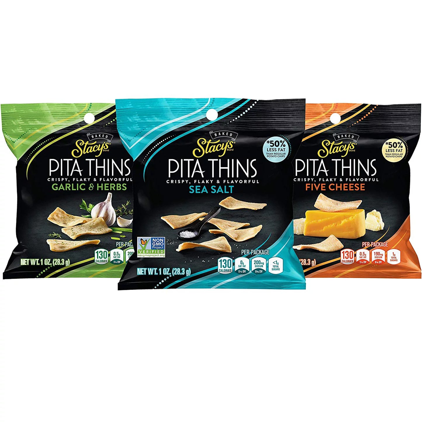 Stacy's Pita Thins Variety Pack (1 oz., 30 ct.)