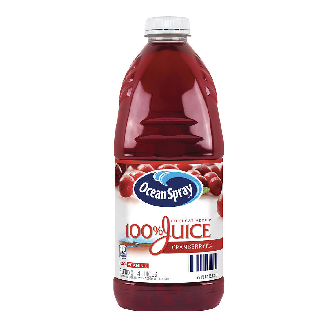 Ocean Spray 100% Cranberry Juice, 2 pk./96 oz.