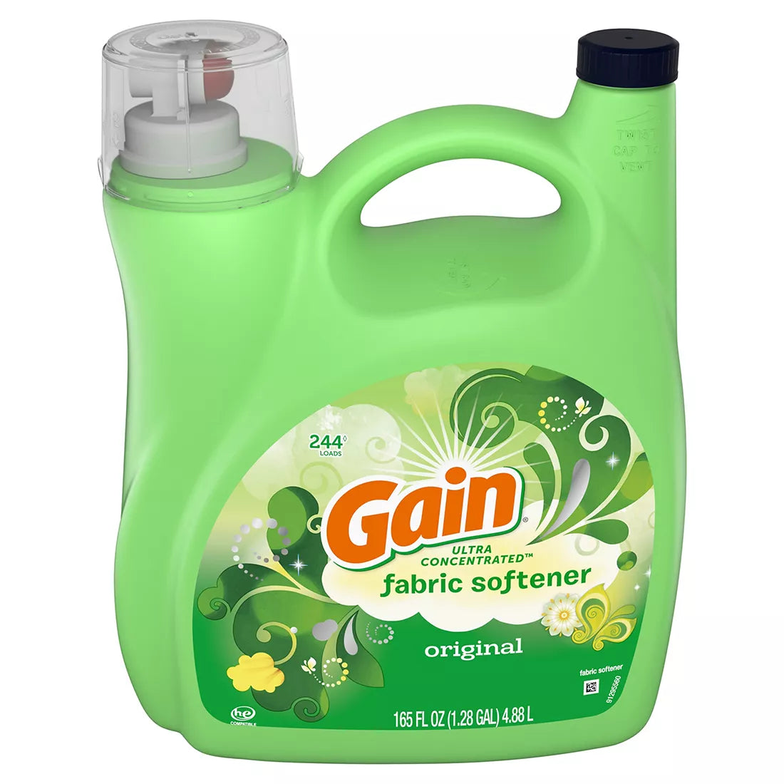 Gain Original Ultra Concentrated Liquid Fabric Softener, 165 fl. oz.