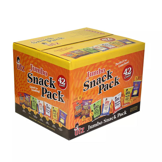 Utz Jumbo Snack Pack, 42 ct.