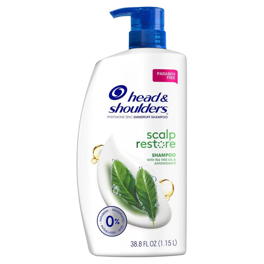 Head & Shoulders Anti-Dandruff Scalp Restore Shampoo 38.8oz