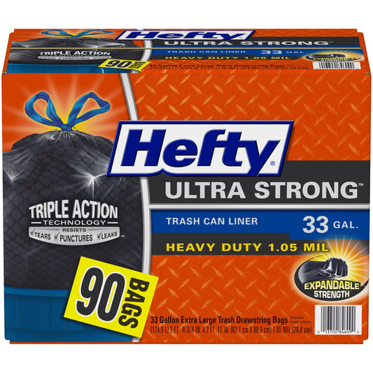 Hefty Ultra Strong 33-Gallon Trash Bags (90 ct.)