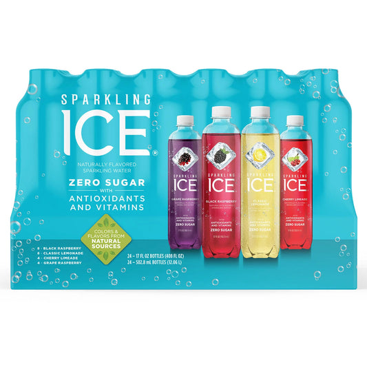 Sparkling Ice Berry Fusion Variety Pack (17 fl. oz., 24 pk.)