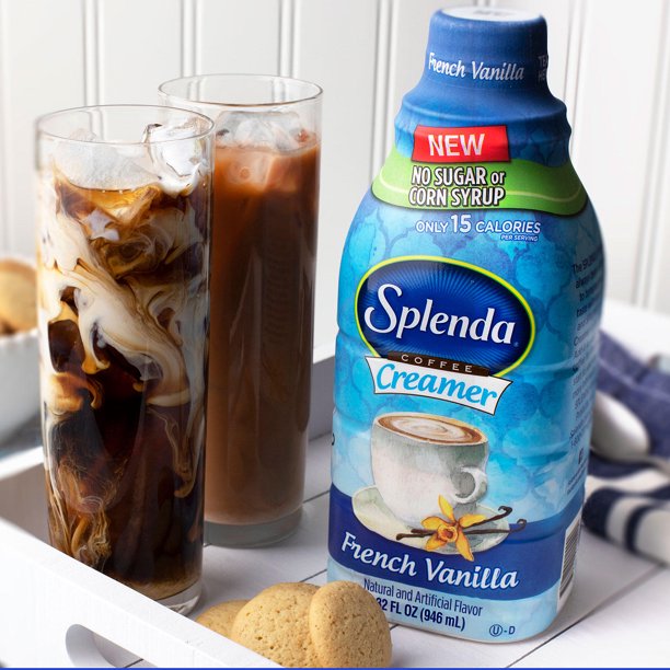 SPLENDA Coffee Creamer, French Vanilla (32 oz., 6 pk.)