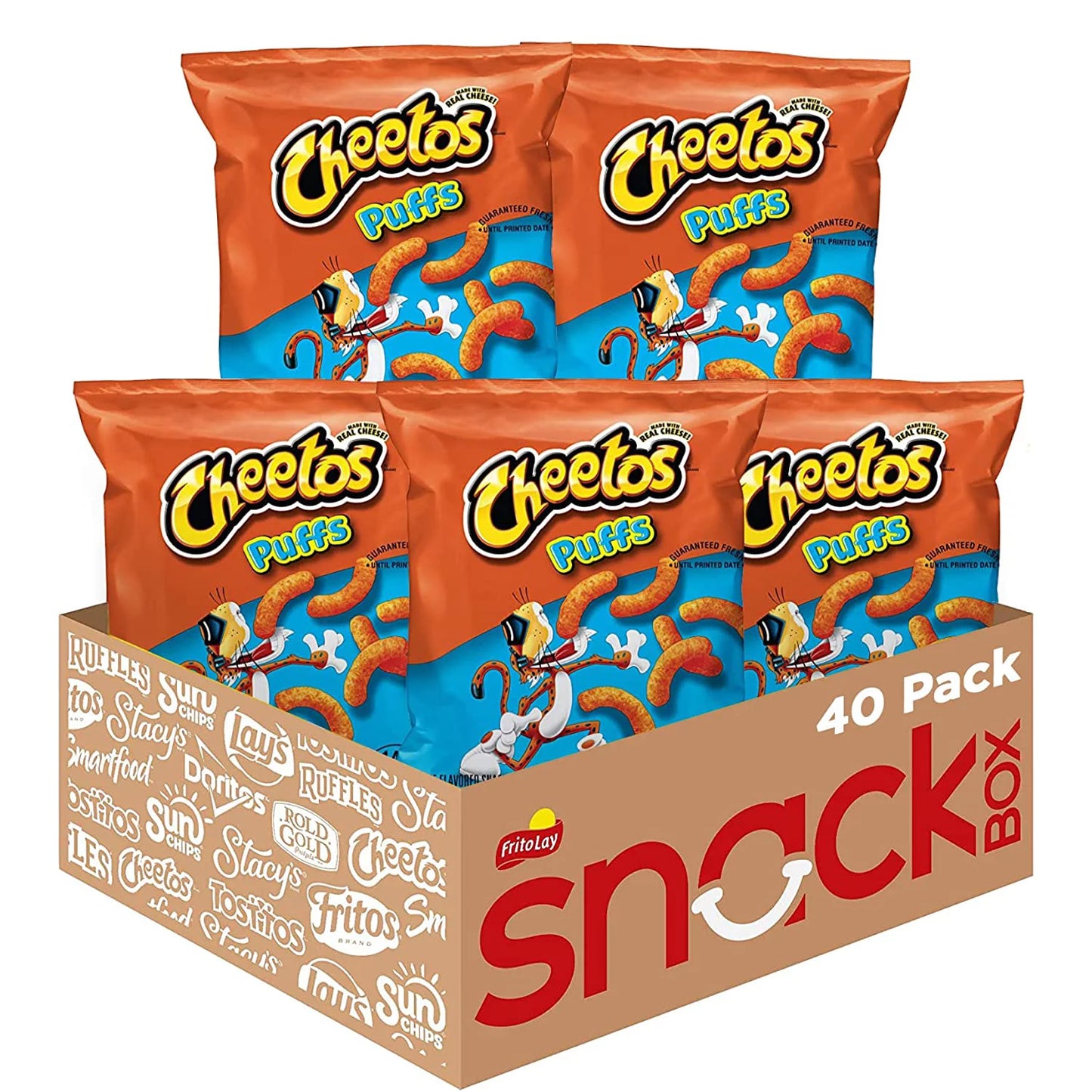 Cheetos Puffs Cheese Flavored Snacks (50 pk.)