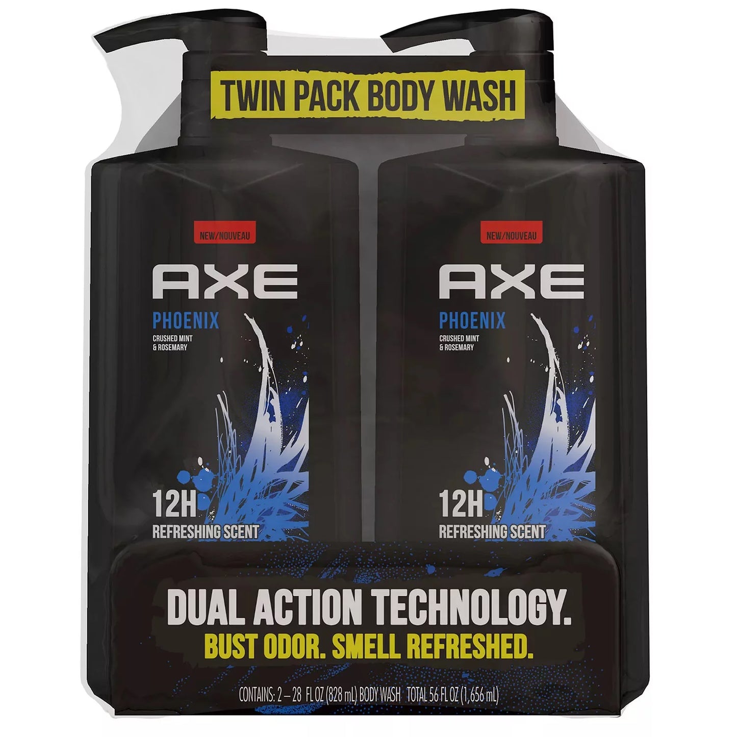 AXE Phoenix Body Wash for Men with Pump (28 fl oz., 2 ct.)