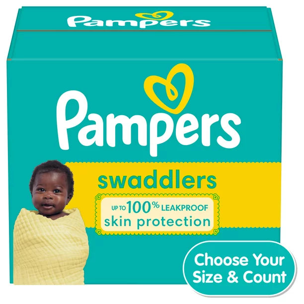 Pampers Swaddlers Softest Ever Diapers (Choose Your Size)