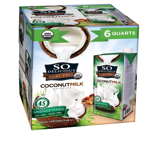 So Delicious Dairy Free Organic CoconutMilk Aseptic (32 fl. oz., 6 pk.)