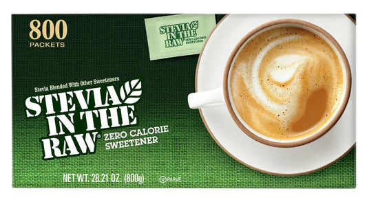 Stevia In The Raw Plant-Based Zero Calorie Sweetener Packets (800 ct.)