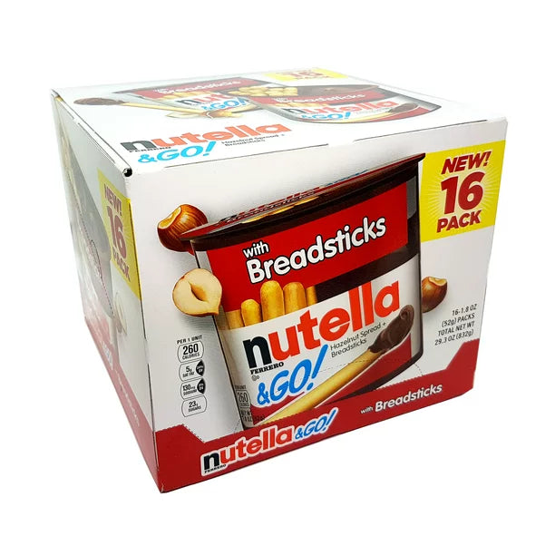 Nutella & Go with Breadsticks, 16 ct./1.8 oz.