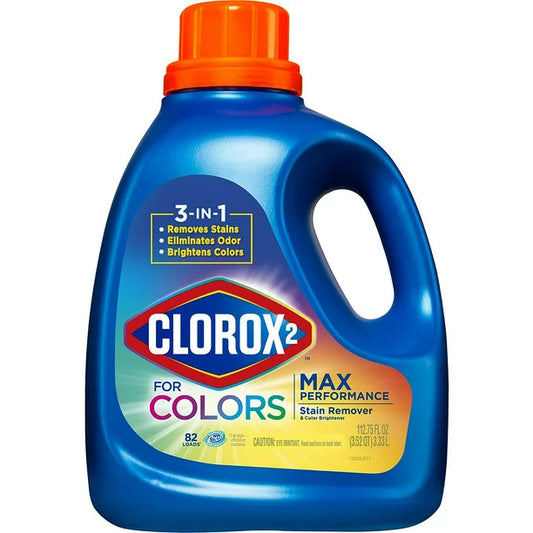 Clorox 2 for Colors - Max Performance Stain Remover and Color Brightener (112.75 oz.)