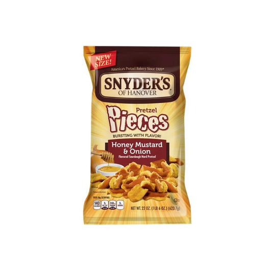 Snyder's Honey Mustard & Onion Pretzel Pieces, 22 oz.