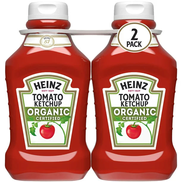 Heinz Organic Certified Tomato Ketchup (44 oz., 2 pk.)