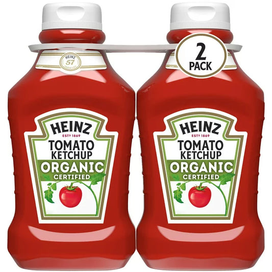 Heinz Organic Certified Tomato Ketchup (44 oz., 2 pk.)