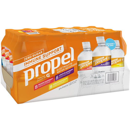 Propel Immune Support Zero Sugar Variety Pack (16.9 fl. oz., 24 pk.)