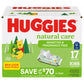 Huggies Natural Care Sensitive Baby Wipes, Fragrance Free (1088 wipes)