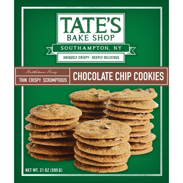 Tate's Bake Shop Chocolate Chip Cookies, 21 oz.