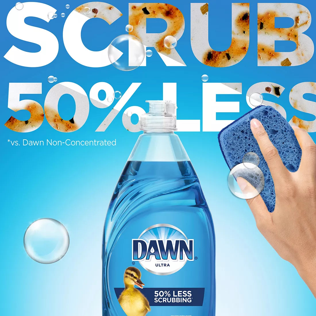 Dawn Ultra Original Scent Dishwashing Liquid Dish Soap , 90 oz.