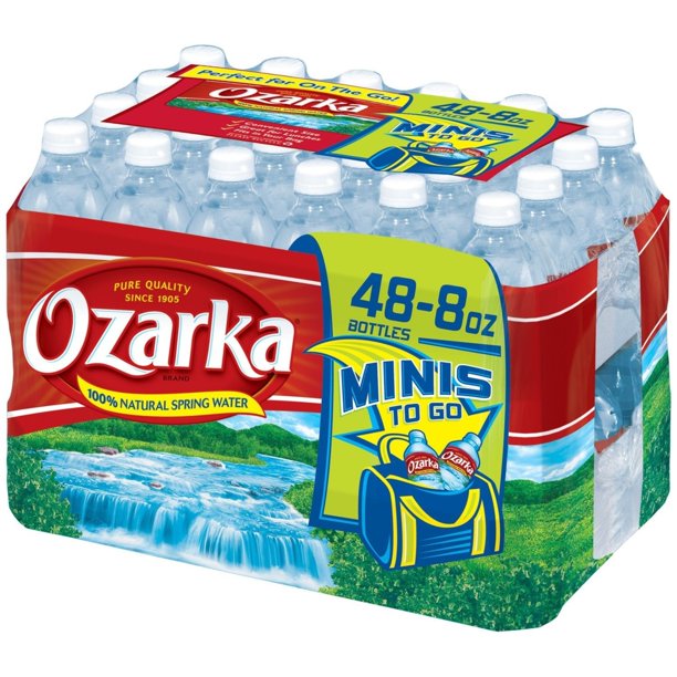 Ozarka 100% Natural Spring Water (8 fl. oz., 48 pk.)