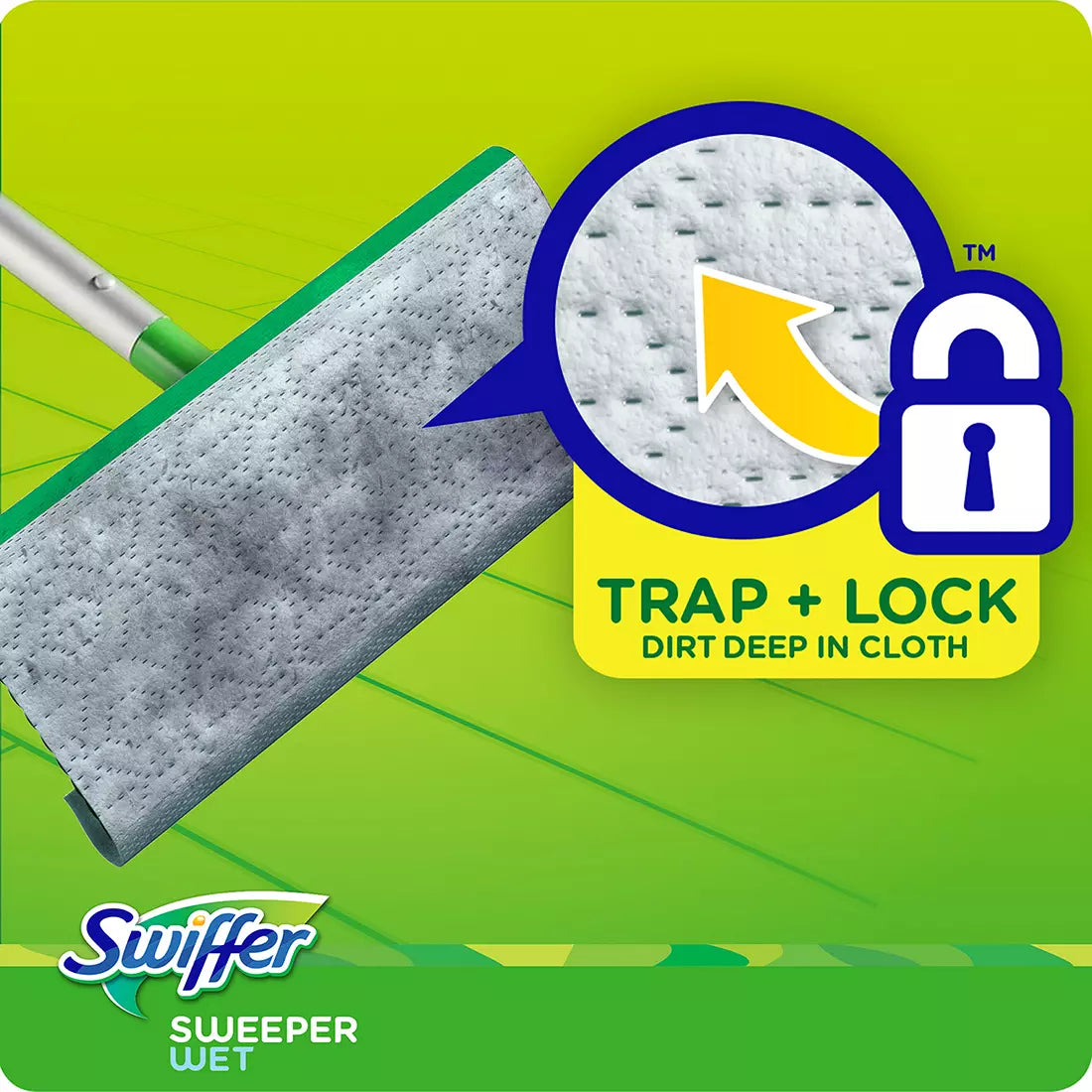 Swiffer Sweeper Lavender, Vanilla & Comfort Wet Mopping Cloths, 64 ct.