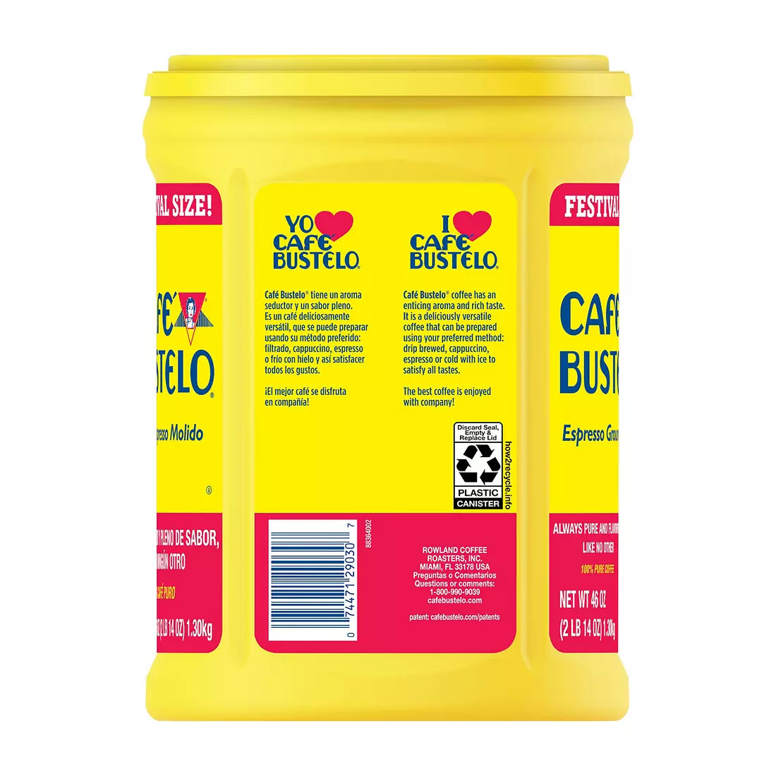 Cafe Bustelo Canister, 46 oz.