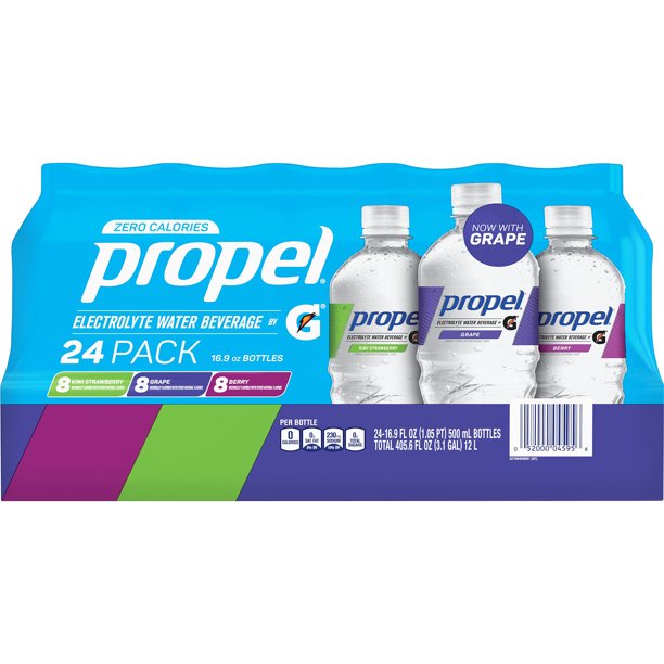 Propel Zero Water Variety Pack (16.9 fl. oz., 24 pk.)