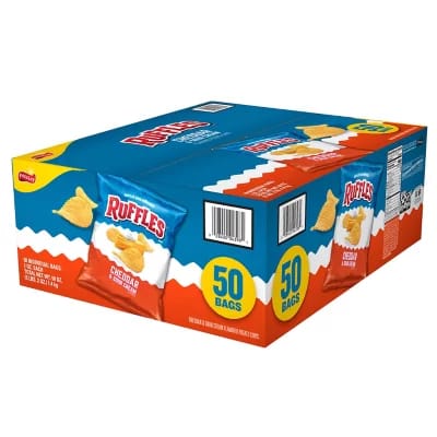 Ruffles Cheddar & Sour Cream Potato Chips (1 oz., 50 ct.)