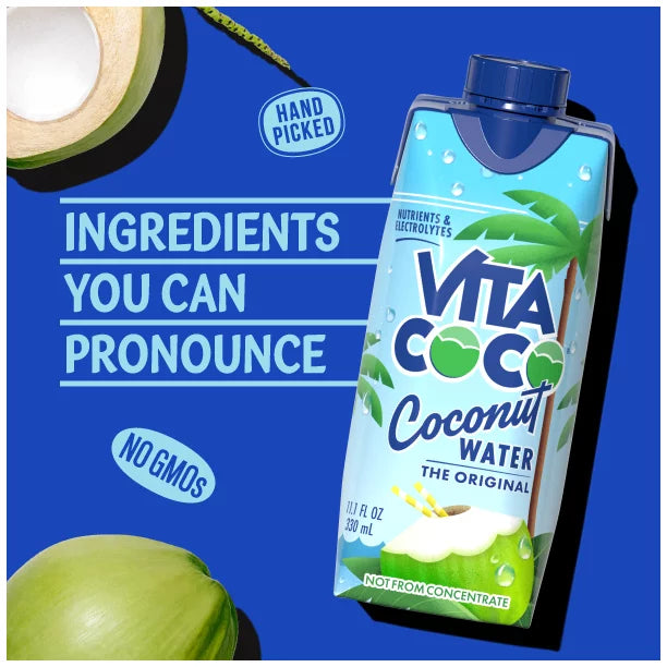 Vita Coco Coconut Water (11.1 fl. oz., 18 pk.)