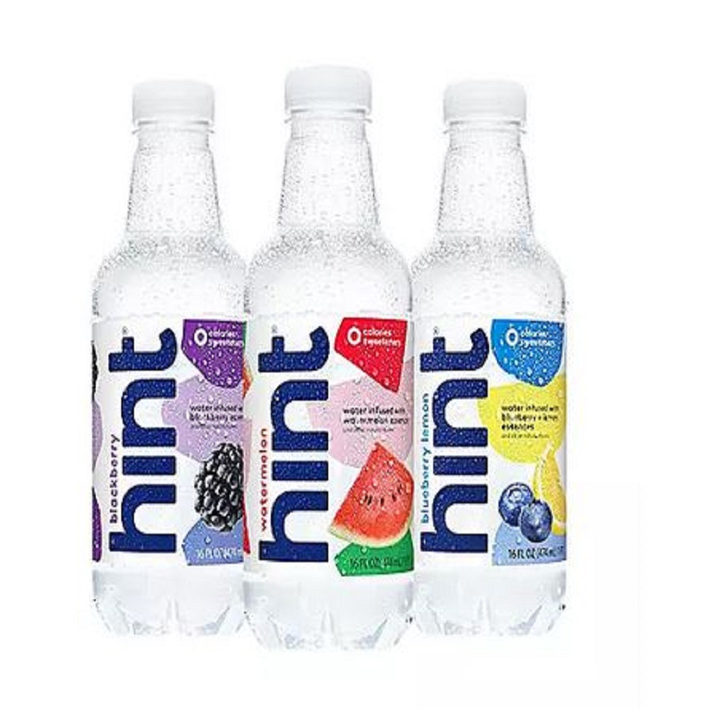 Hint Flavored Water Variety Pack (16 fl. oz., 18 pk.)