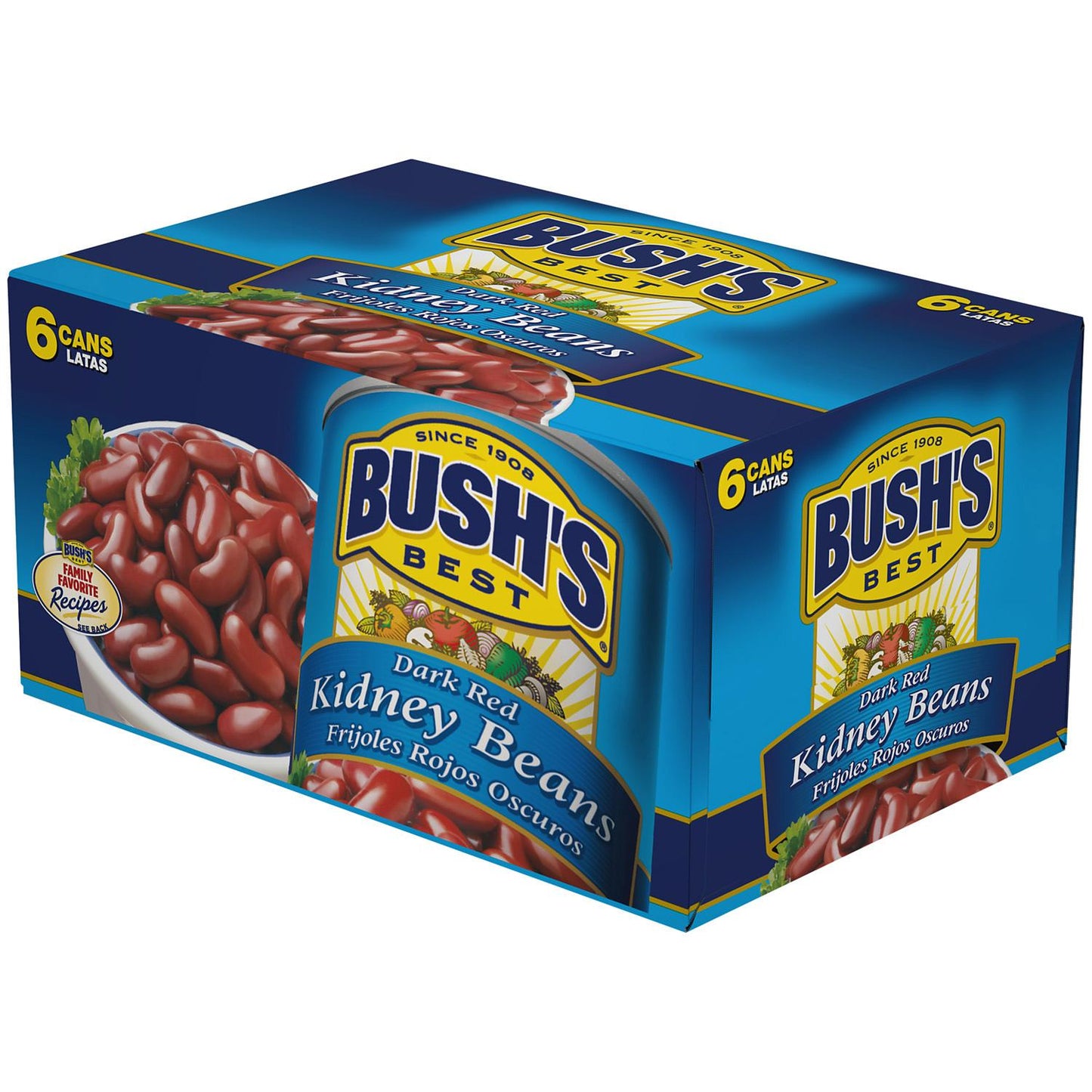 Bush's Dark Red Kidney Beans (16 oz., 6 pk.)