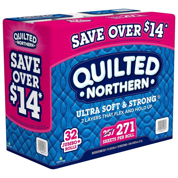 Quilted Northern Ultra Soft and Strong Toilet Paper (271 sheets/roll, 32 ct.)