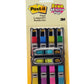 Post-it Marking Flags in Dispensers, 50 Flag Dispenser, 12 Dispensers, Select Color