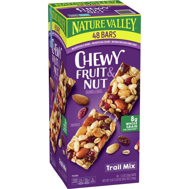 Nature Valley Chewy Trail Mix Fruit & Nut Granola Bars (48 ct.)