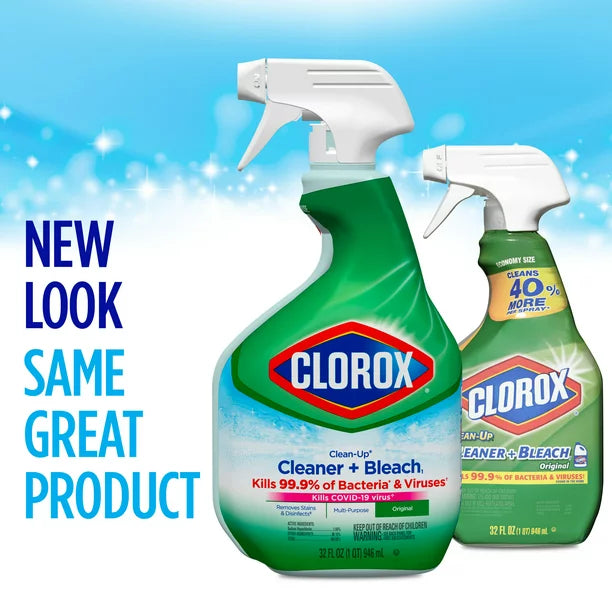 Clorox Clean-Up All-Purpose Cleaner + Bleach, Original (Spray + Refill)