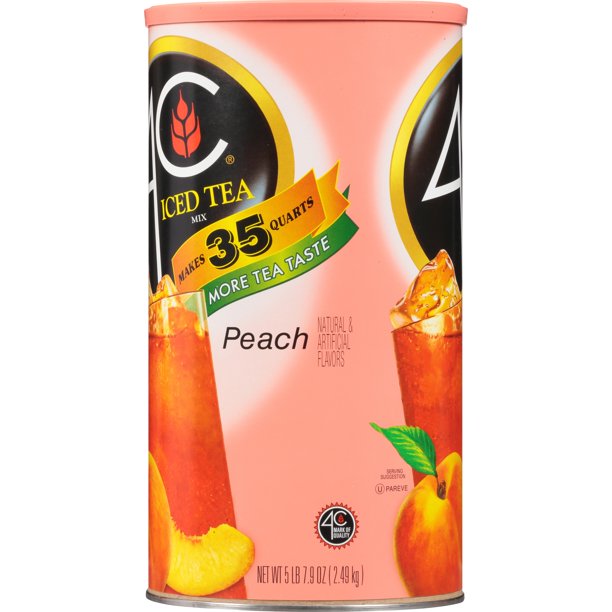 4C 35 QT Peach Iced Tea Mix (82.6 oz.)