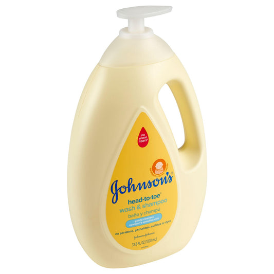 Johnson's Head-To-Toe Wash & Shampoo (33.8 fl. oz.)