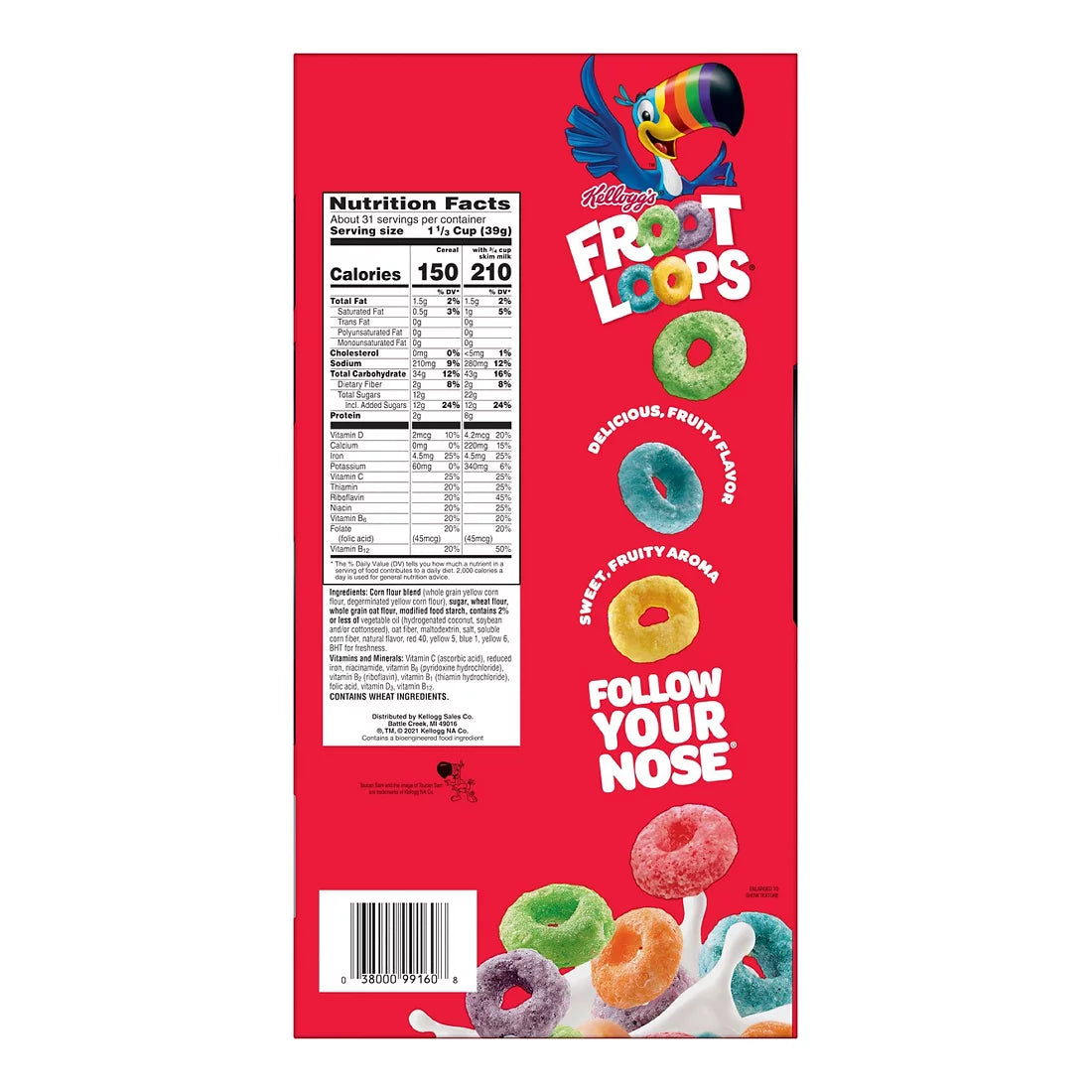 Kellogg's Froot Loops, 2 pk.