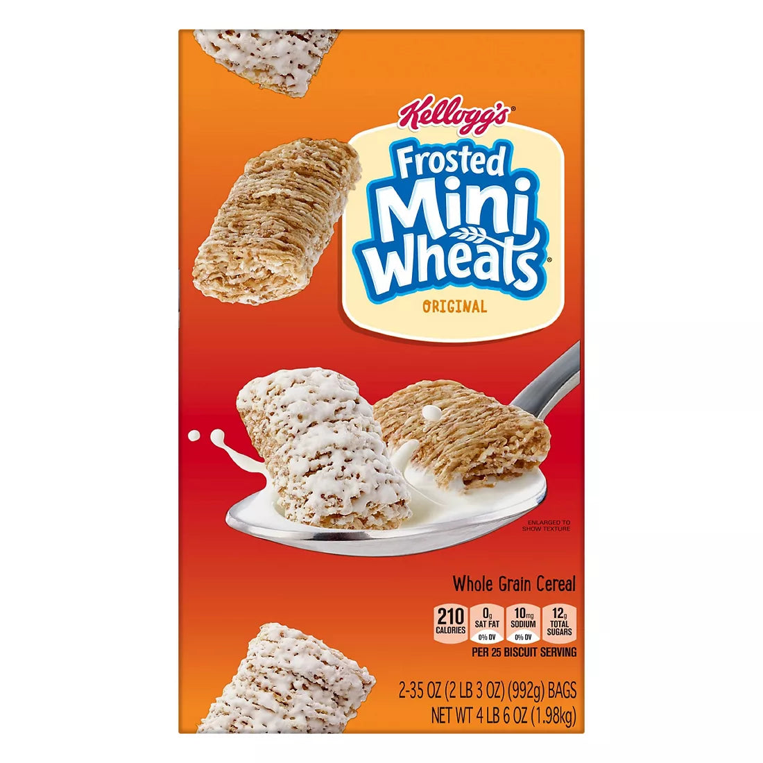 Kellogg's Frosted Mini Wheats, 2 pk.