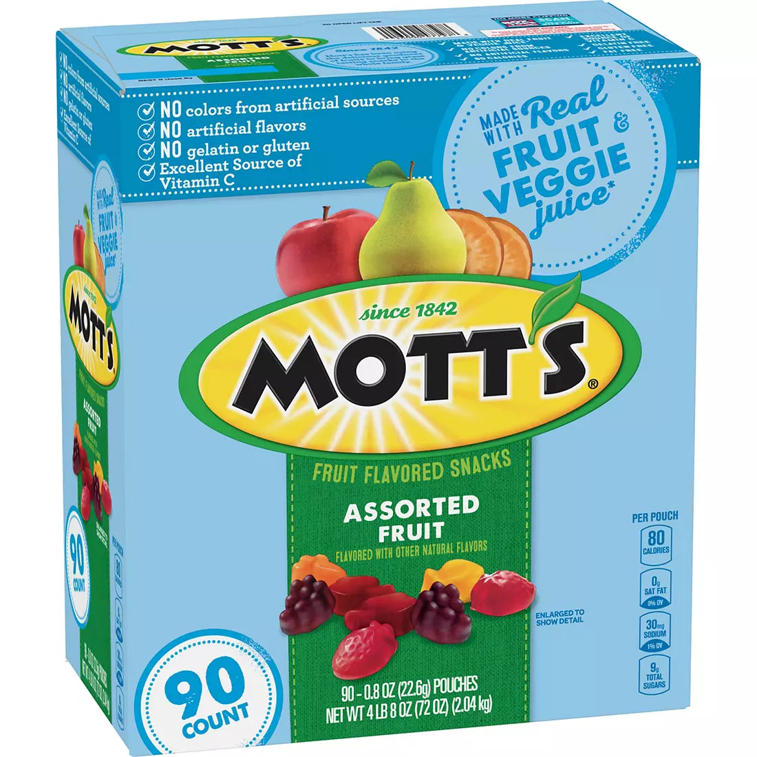 Mott's Fruit Flavored Snacks, 90 ct.