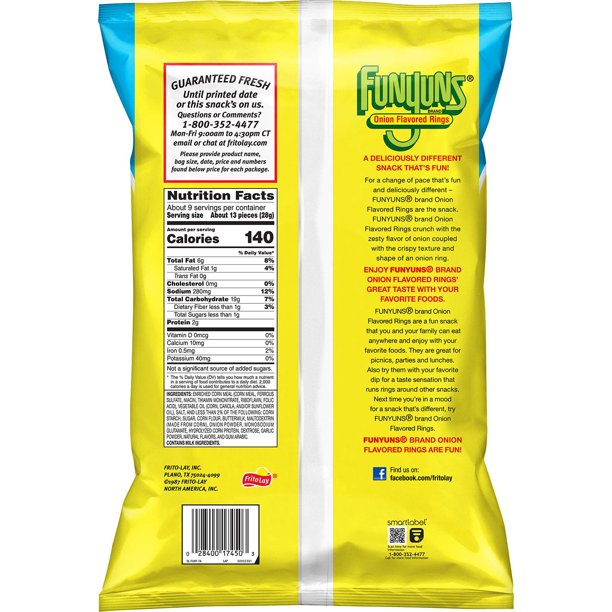 Funyuns Onion Flavored Rings (9.25 oz.)