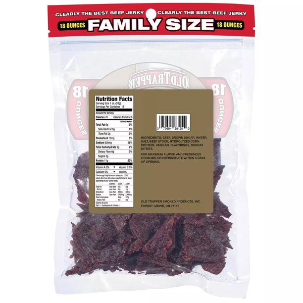 Old Trapper Old Fashioned Beef Jerky (18 oz.)